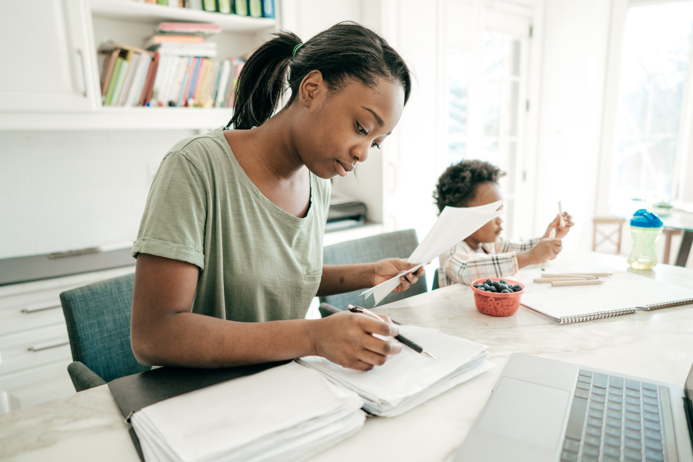 Work at home mom